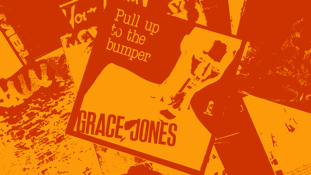 Grace Jones Pull Up To The Bumper Single Single Beat/ Drum Pattern